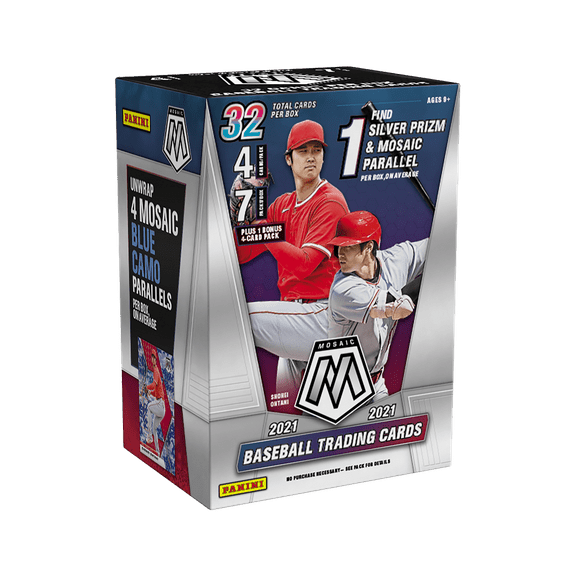 21 Panini Mosaic Baseball Blaster Box