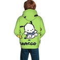 thumbnail image 5 of Sanrio Pochacco Kids' Hoodie 3d Print Sweatshirt Soft Pullover Hooded With Big Pockets Fans Gifts For Boys Or Girls Small, 5 of 7