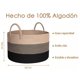 thumbnail image 2 of Cesto de cuerda tejida con asas para lavandería multiusos, 2 of 7