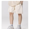 thumbnail image 3 of LYMAYTER Casual Shorts for Men's Sports Shorts Cotton Shorts Loose Shorts S-2XL, 3 of 7