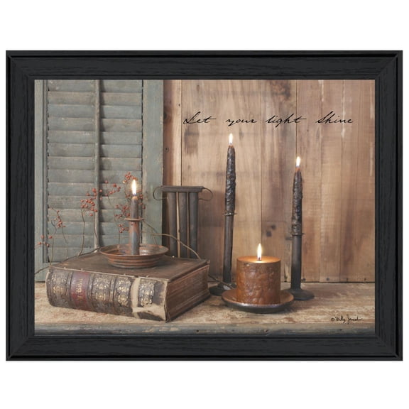 TrendyDecor4U Let Your Light Shine By Billy Jacobs Printed Wall Art BJ805-405