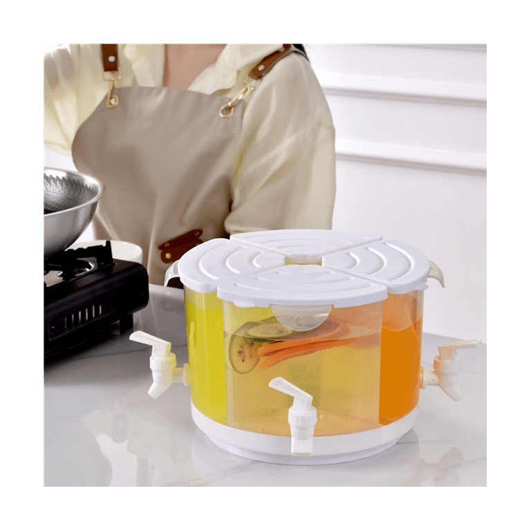 1.45 Gallons Beverage Dispenser with Spigot, Rotate