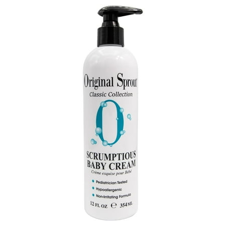 Scrumptious Baby Cream by Original Sprout for Kids - 12 oz Cream