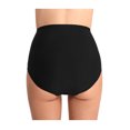 thumbnail image 2 of Csndyce Women's High Waist Bikini Bottoms Shirred Tankini Briefs Ruched Stretchy Swimsuit Bottoms, 2 of 4