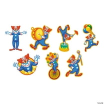 Trick Or Treat Studios - Bozo the Clown Cutouts Wall Decoration Collection - One Size