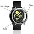 thumbnail image 4 of CIRUTVAL Glass+Case For Samsung Galaxy watch active 2 44mm/40 mm ，Waterproof Hard PC Bumper Full Protective Cover with Tempered Glass Screen Protector For Galaxy watch active 2 44mm 40mm, 4 of 10