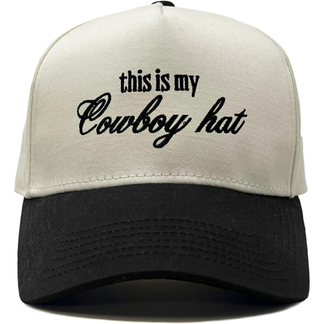 Funky Junque Two Tone Vintage Canvas Snapback Hats Men Women Trendy Embroidered Trucker Baseball Cap Funny Adjustable