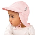 thumbnail image 2 of Jan & Jul Sun Soft Baby Caps for Girls (Pale Pink, Size S: 3-6m), 2 of 6