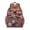 Rose-gold-11, variant on Beach Vacation Student Backpack Bookbag Tropical Plant Hawaiian Floral Jungle Leaves Palm Leaf Botanical Leafy Aloha Colorful Exotic Durable Chest Strap