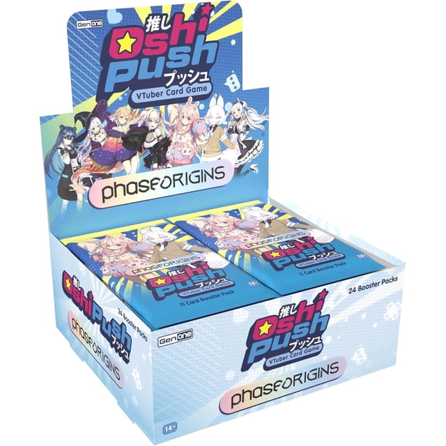 Oshi Push : Phase Origins - Jeu de Cartes à Collectionner Phase Connect Vtubing