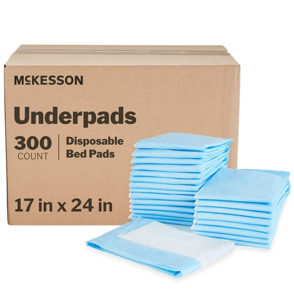 Almohadillas desechables McKesson Underpads, 17 x 24 cm, 300 unidades