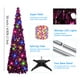 thumbnail image 3 of Árbol de Navidad MACTING de 5 pies con luces desplegables, oropel morado, 3 of 6