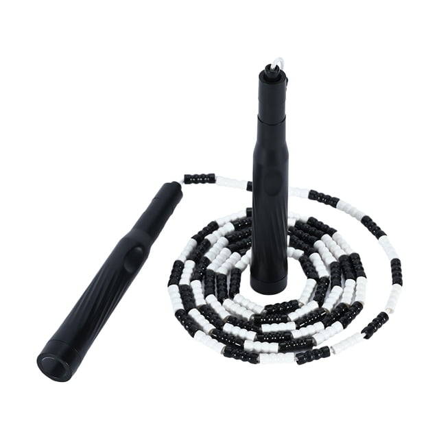 Jump Rope Segmented Soft Beaded Skipping Rope Adjustable Length Fitness Jump Rope for Kids Adults