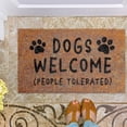 thumbnail image 2 of Vikakiooze Front Door Mat Welcome Mats, Home In The Door Mat Hallway Kitchen Absorbent Mat Foot Mat Soft Non-Slip, 2 of 7