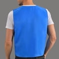 thumbnail image 3 of Chaleco de de camarero transpirable para adultos, de actividad, chaleco de delantal de supermercado - Azul, L Azul-L Yotijar Chaleco de supermercado, 3 of 3