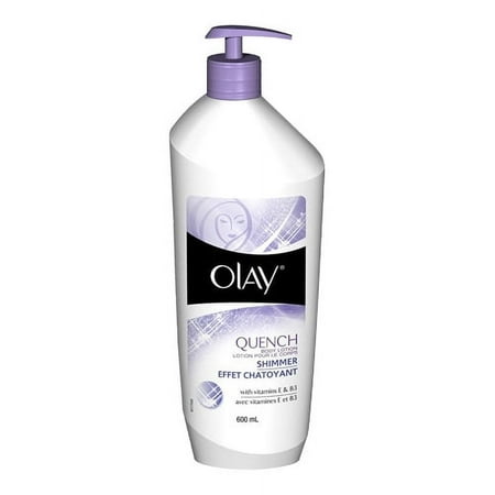 Olay Quench Body Lotion, Shimmer, 20.2 Oz