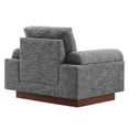 thumbnail image 4 of Armchair Accent Chair, Grey Gray, Fabric, Living Kitchen Cafe Bistro Hospitality Restaurant, Modern Contemporary HB34841, 4 of 9