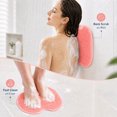 thumbnail image 5 of Upgraded Silicone Massage Bath Mat, 2026 Upgrade Shower Foot Scrubber Mat with Strong Suction Cups for Exfoliating Body Wash on Feet, Back & Multiple Areas, 5 of 7