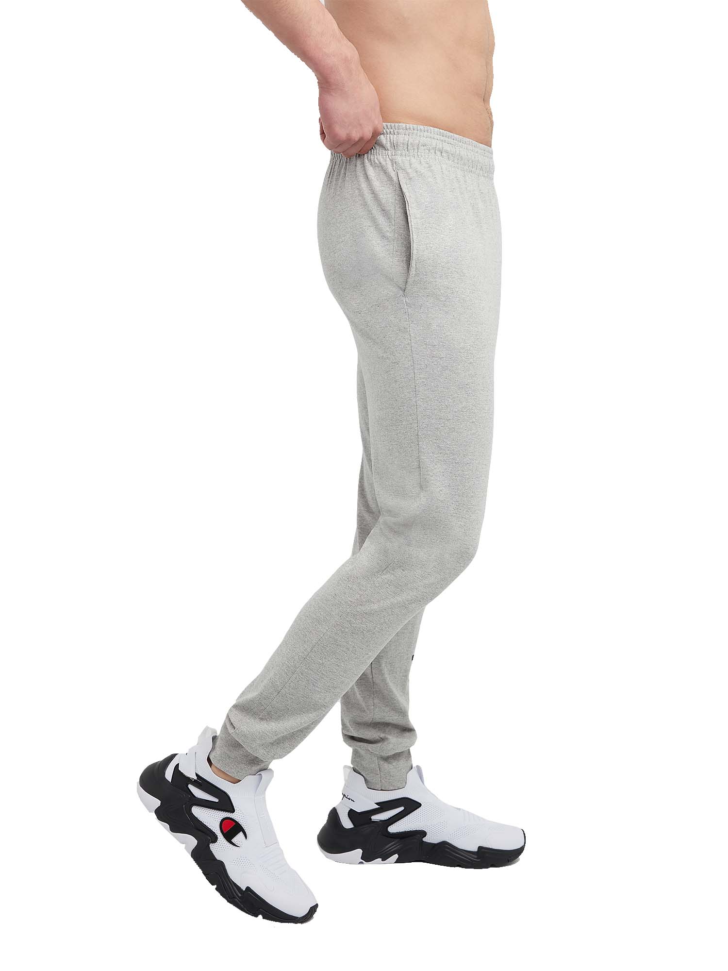 Champion Men's Classic Jersey Graphic Script Logo Jogger Pants, up to Size 2XL - image 4 of 6