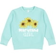thumbnail image 2 of Inktastic Maryland Girl Black Eyed Susans Flowers Toddler Sweatshirt, 2 of 4