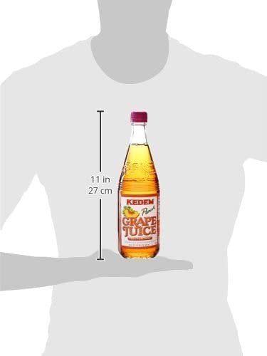 Kedem 100% Kosher Grape Juice, Peach Flavored, 22 fl. oz