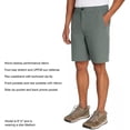 thumbnail image 5 of Eddie Bauer Men's Flex Waist Tech Short (Green,Small), 5 of 7