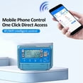 thumbnail image 4 of Riwcyla WiFi+BT 40A Solar Controller 12V/24V/36V/48V/60V Charging Controllers LCD Display Dual USB 5V Output Controller APP Remote Control Solar Charge Controller, 4 of 6