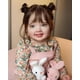 thumbnail image 5 of Muñeca Wamdoll Reborn Princess Girl de 71 cm con pelo y atuendo castaños, 5 of 6