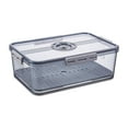 thumbnail image 1 of Eewia Fresh-Keeping Box Clearance, Bread Airtight Bread for Kitchen Counter Time Recording Bread Box with Lid Plastic Bread with Air Bread Loaf for Bun Sandwich, 1 of 1