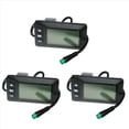 thumbnail image 1 of 3X Controlador de Accesorios para Bicicleta EléCtrica, Pantalla LCD G51, Acelerador de Scooter EléCtrico de 5 Pines, Conector Impermeable, 1 of 5