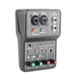 thumbnail image 3 of Consola de mezcla de sonido Jadeshay mezclador de audio de 2 canales USB, 3 of 8