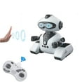 thumbnail image 1 of RKSTN intelligent robot RC Robot Toy, Remote Control Robot Gesture Sensing Dancing Programmable Smart Robot For Kids Age 3 4 5 6 7 8 12 Year Old Girls Xmas Gifts Present household supplies, 1 of 7