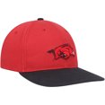 thumbnail image 3 of Youth Top of the World Cardinal Arkansas Razorbacks Maverick Snapback Hat, 3 of 4