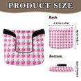 thumbnail image 2 of Haosy Cherry with Gingham Golf Mallet Putter Cover Strong Magnetic Leather Golf Club Headcover Closure, 2 of 7