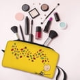 thumbnail image 5 of Neceser personalizado con diseño de Peanuts Charlie Brown Raking Leaves para mujer, estuche de maquillaje de gran capacidad, neceser de almacenamiento de artículos de belleza, 5 of 5