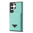 thumbnail image 6 of JiaheCover for Samsung Galaxy S21, Wallet Case with Credit Card Holder,Rugged Shockproof Kickstand Magnetic Buckle RFID Blocking Flip PU Leather Case, mint, 6 of 8
