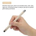 thumbnail image 3 of 5pcs Stylus Pens for Touch Screens with 2 Extra Tips Capacitive Stylus Universal Tablet Pen, Champagne Gold, 3 of 6