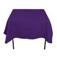 thumbnail image 2 of 70 in. Square Polyester Tablecloth Purple, 2 of 4