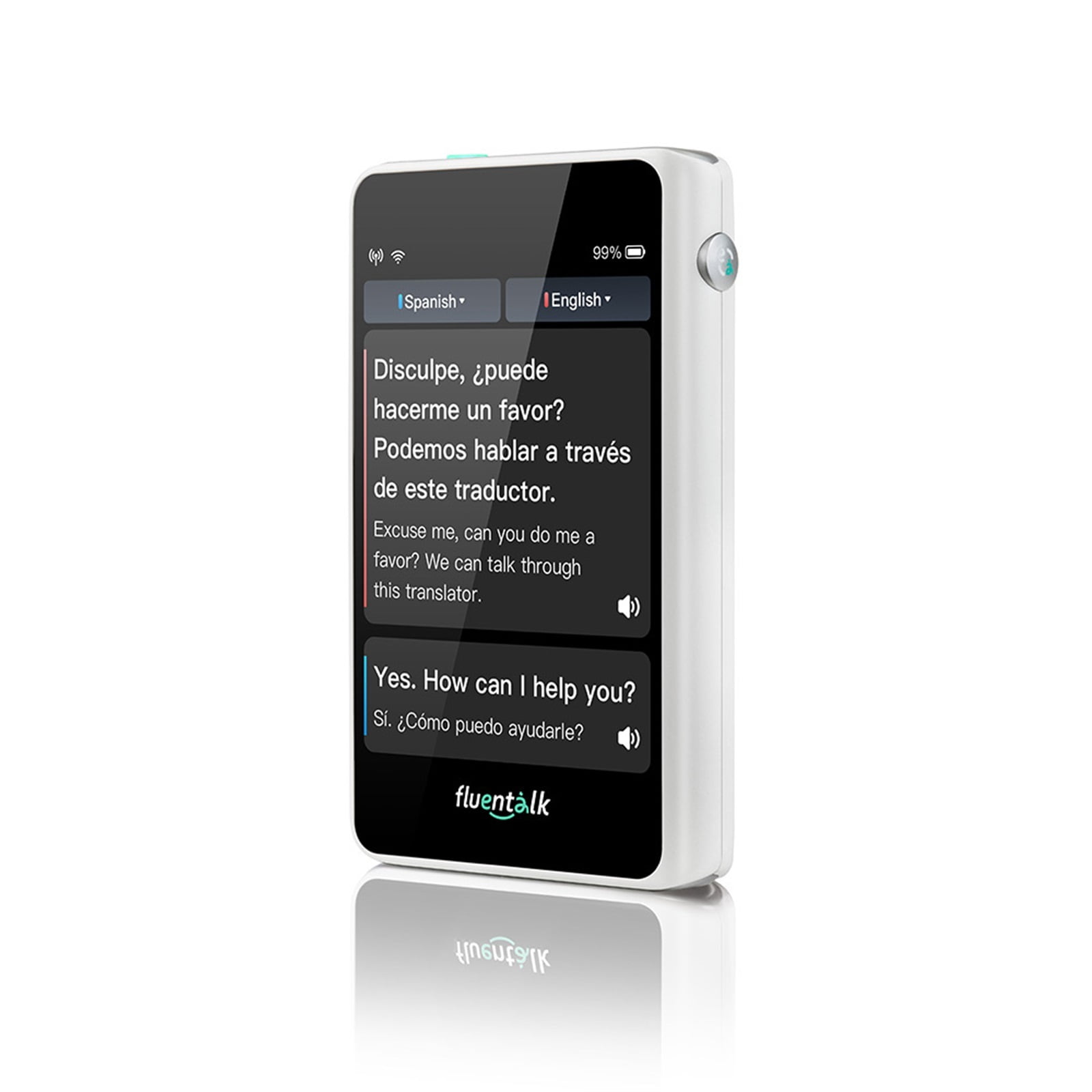 Pocketalk Plus Real Time Voice & Camera Translator-82 Languages