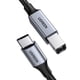 thumbnail image 1 of Cable de impresora USB C a USB B 2.0 UGREEN de 3 m con revestimiento de nailon trenzado, 1 of 8