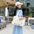 thumbnail image 3 of Bolso momia japonés y coreano, versión horizontal, gran capacidad, bolso para madre y bebé, bolso cruzado ligero y portátil con diseño floral para llevar al hombro, 3 of 5