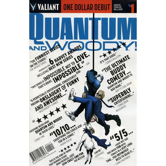 Quantum And Woody (2nd Series) #1 (3rd) VF ; Valiant Comic Book