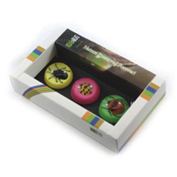 Ed Speldy East MT3002 3PC Magnet Set with Real Beetle in Acrylic