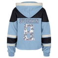 thumbnail image 3 of Women's '47 Alexander Ovechkin Light Blue Washington Capitals Cherry Blossom Superior Lacer Cropped Pullover Hoodie, 3 of 3