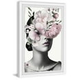 thumbnail image 2 of Parvez Taj Floral and Pearls Framed Wall Art, 2 of 6