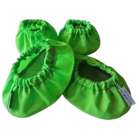 Step Ladder Protective Floor Foot Covers, USA Made, Reusable, Ladder Boots, Lab Tested, Set of 4 GREEN