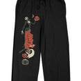 thumbnail image 2 of Nightmare Before Christmas Jack Skellington Bag Adult Black Sleep Pajama Pants-Large, 2 of 5