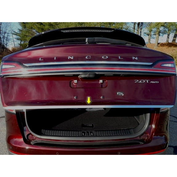 Stainless Steel Rear Deck Accent 1Pc Fits 2016-2018 Lincoln MKX RD56660 QAA