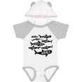 thumbnail image 3 of Inktastic Types of Sharks Boys or Girls Baby Bodysuit, 3 of 5