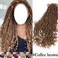 thumbnail image 2 of SEGO Faux Locs Crochet Braids Hair Synthetic Braiding Hair Real Soft Wave Curly Black Hair Extensions Ombre Dreadlocks Hairstyles, 2 of 10